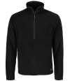 CR317 CEA003 Craghoppers Expert Corey 200 Half Zip Micro Fleece Black colour image